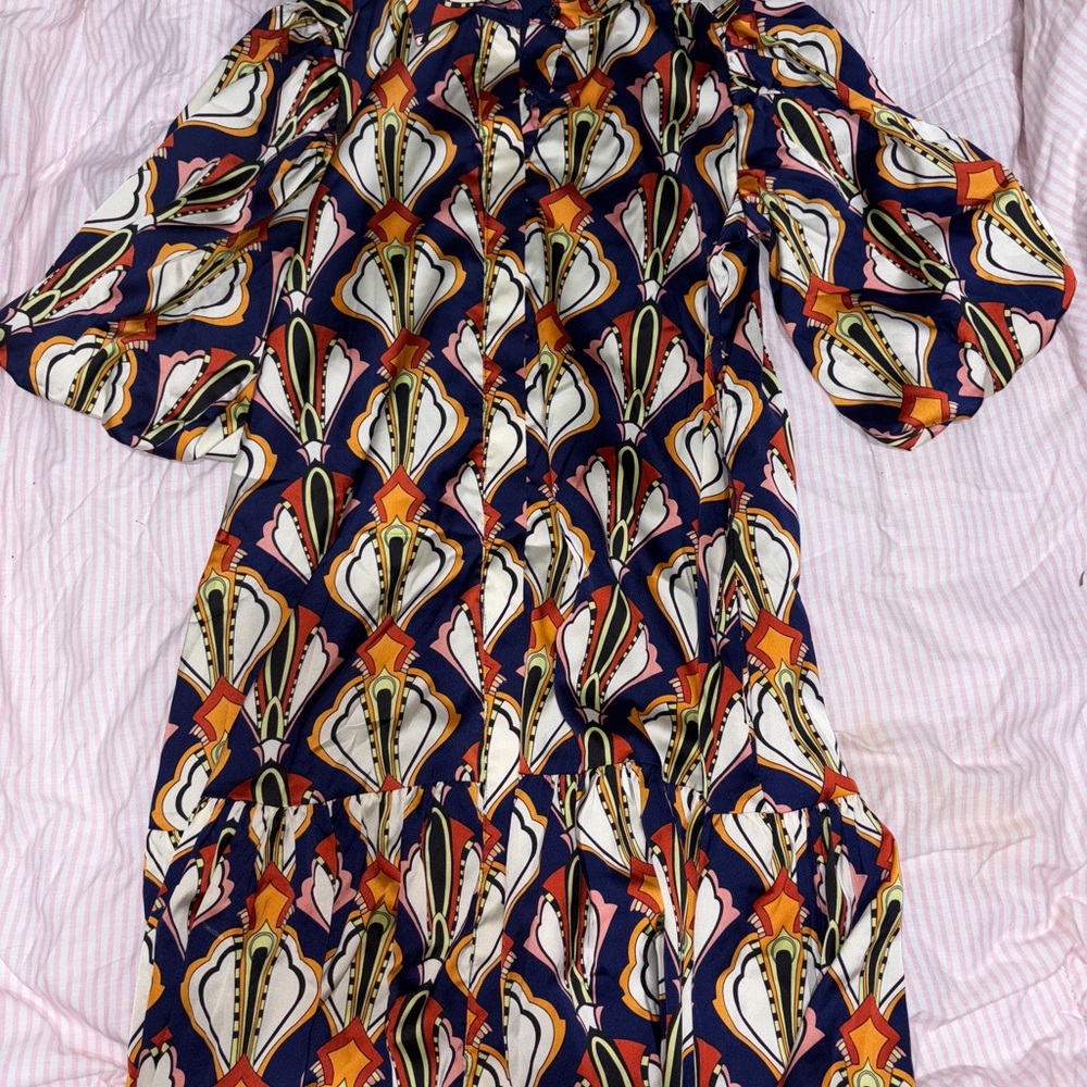Colorful Patterned Dress
